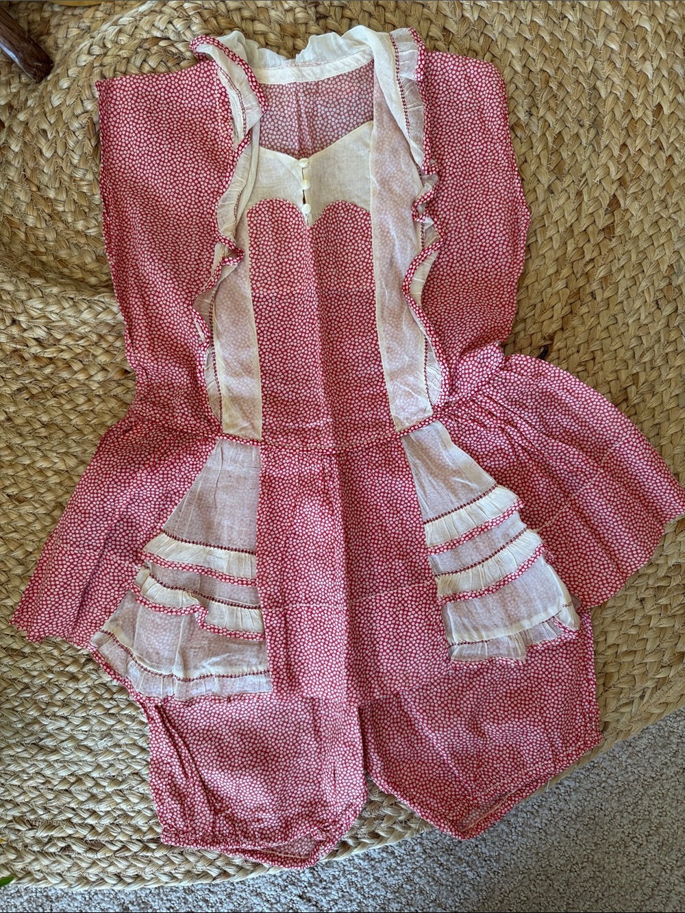 Vintage Toddler Bloomer Set
